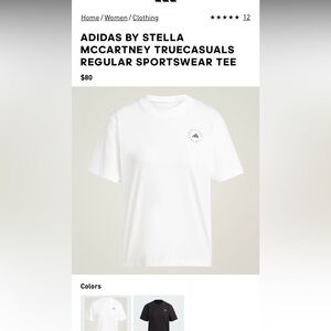 ADIDAS BY STELLA MCCARTNEY TRUECASUALS REGULAR SPORTSWEAR TEE